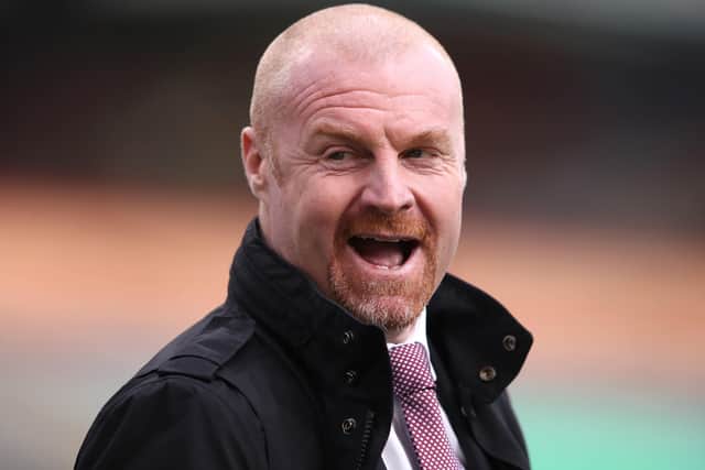 Burnley manager Sean Dyche. Picture: Alex Pantling/PA Wire.