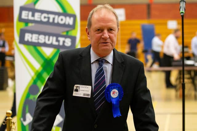 Roger Taylor, Calderdale councillor for Northowram and Shelf, pictured last year. He was expelled from the Conservative party last year and is now an independent.
Byline: Bruce Fitzgerald