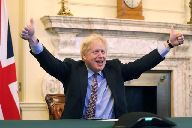 A post-Brexit trade deal has been agreed by negotiators from the UK and the European Union after months of talks and frantic last-minute wrangling.
Pippa Fowles/Crown