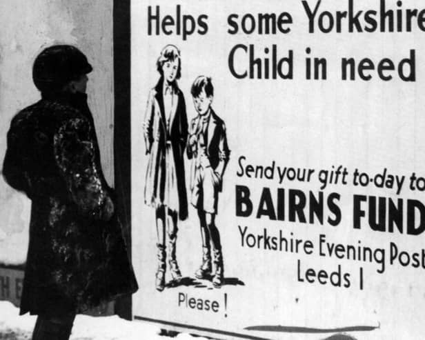 Memories of the YEP's Boots for the Bairns campaign.