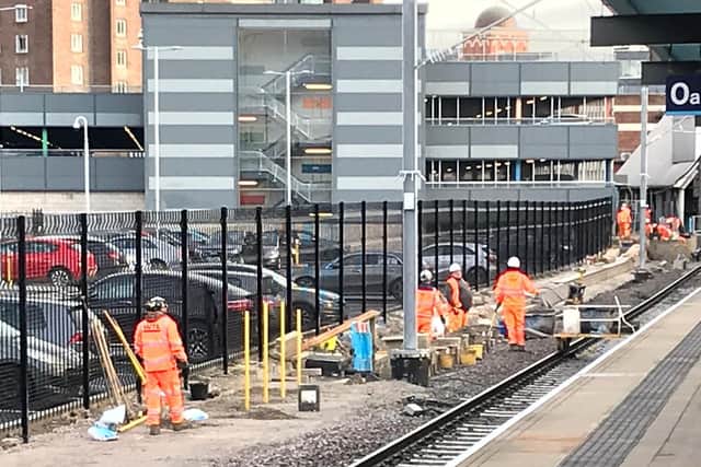 Platform Zero almost complete at Leeds Station.