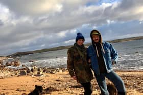 Sarah and Luke Flanagan have lived on a remote island since March 2020