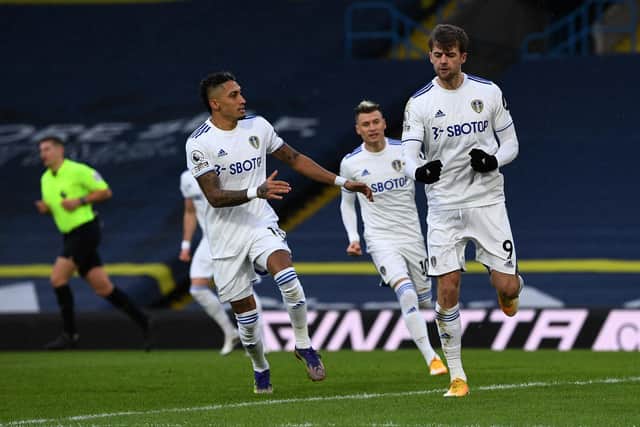 MATCH WINNER - Patrick Bamford's early penalty decided Leeds United's game against Burnley at Elland Road. Pic: Jonathan Gawthorpe