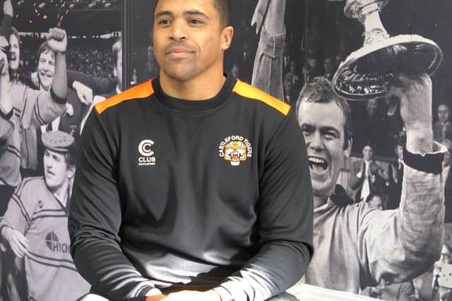 Jordan Turner. Picture by Tom Maguire/Castleford Tigers.