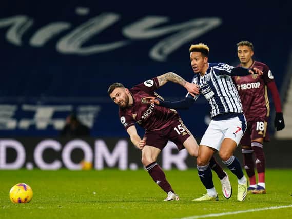 PLAYING EVERYWHERE - Stuart Dallas popped up in numerous positions for Leeds United at West Brom and impressed Marcelo Bielsa by making no mistakes. Pic: Getty