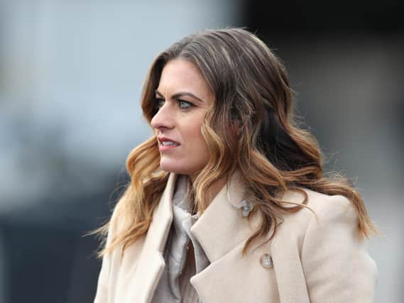 ABUSE CONDEMNED - Leeds United have condemned social media abuse of Karen Carney after her comments about the club's promotion from the Championship made during Amazon Prime's coverage of last night's game at West Brom. Pic: Getty