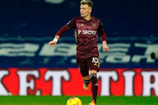 Leeds United's Gjanni Alioski. Pic: Getty
