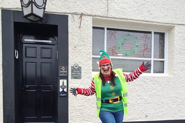 Jo Heywood, landlady of the Gaping Goose in Garforth.