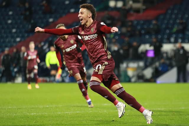 ASPIRATIONS: From Leeds United's record signing Rodrigo. Photo by David Rogers/Getty Images.