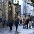Shoppers walk through York City Centre. More than three quarters of England's population is being ordered to stay at home to stop the spread of coronavirus though York and North Yorkshire are in Tier 3. PA Photo