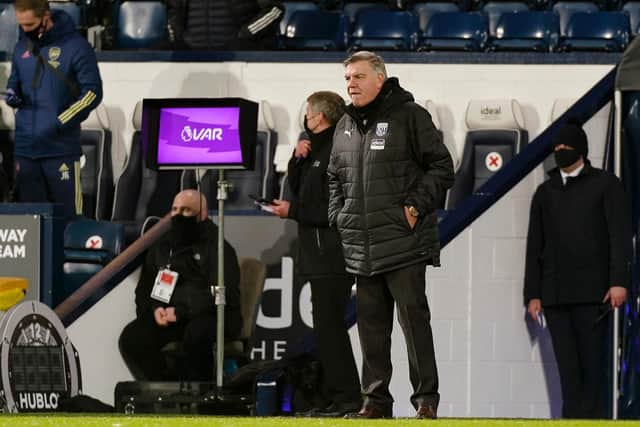 HEAVY DEFEATS: For West Brom boss Sam Allardyce, above, who have lost their last two games by a collective score of 9-0 at home to Leeds United and Arsenal. Photo by Tim Keeton - Pool/Getty Images.