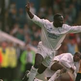 Former Leeds United striker Tony Yeboah. Pic: Getty