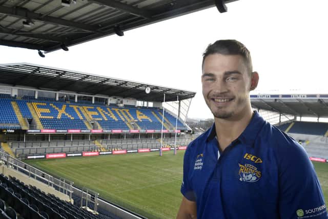 Stevie Ward at Headingley last January. Picture by Steve Riding.