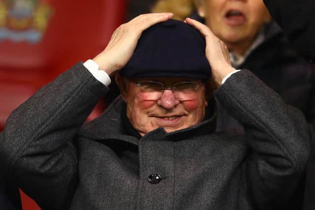 'DISASTER': Sir Alex Ferguson's view on VAR with the former Manchester United boss, above, highlighting Burnley's disallowed goal against Leeds United as an example. Photo by Chris Brunskill/Fantasista/Getty Images.