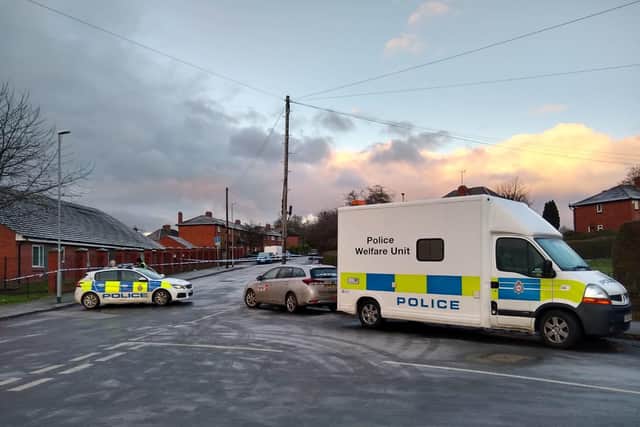 Police are guarding a scene in Chapeltown after an incident overnight.