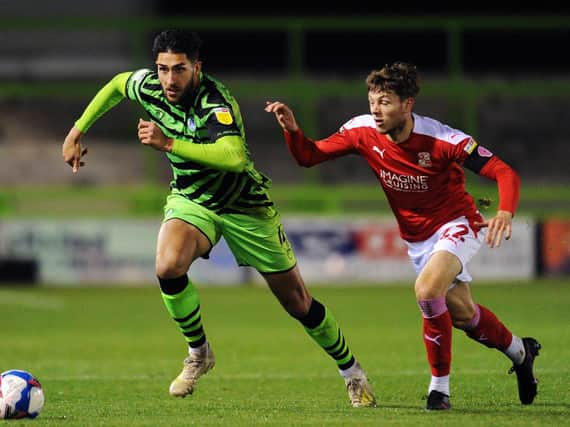 MOVING ON - Jordan Stevens' time at Swindon Town is coming to an end, the Leeds United youngster could be moving to Bradford City on loan however. Pic: Getty