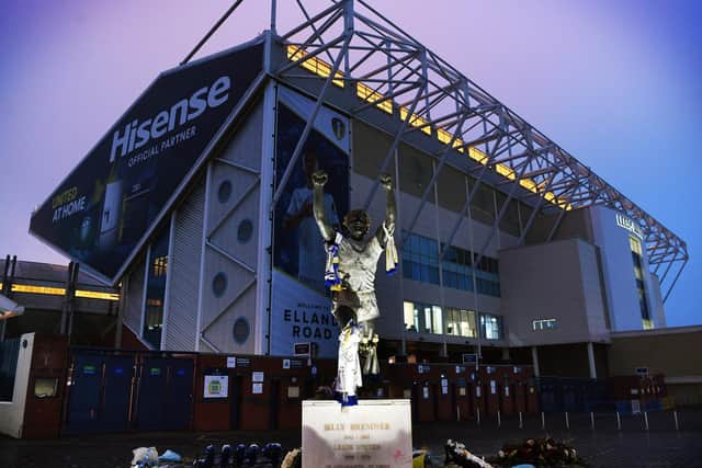 The Elland Road site is one of four large vaccination centres being set up in West Yorkshire