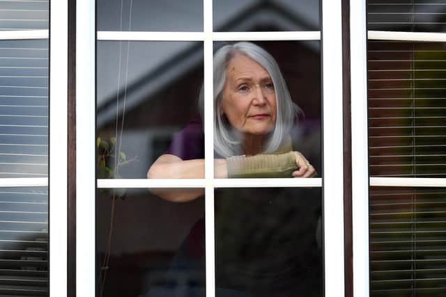 Connie Cluderay pictured at her home at Cookridge inJune 2020.
Picture by Simon Hulme