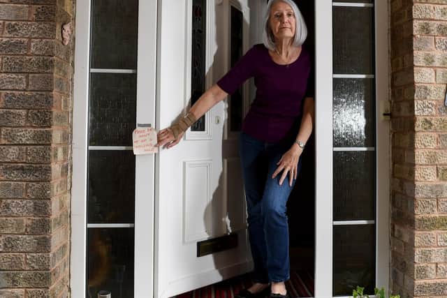 Connie Cluderay pictured at her home at Cookridge,in June 2020.
Picture by Simon Hulme