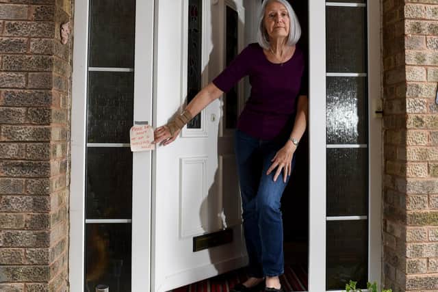 Connie Cluderay pictured at her home at Cookridge,in June 2020.

Picture by Simon Hulme