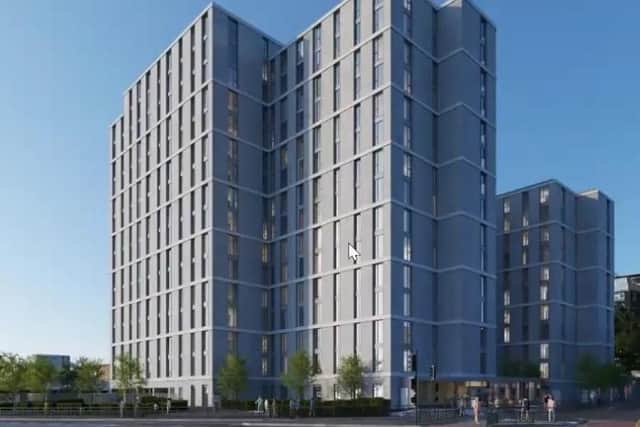 The designs for the blocks were heavily criticised.