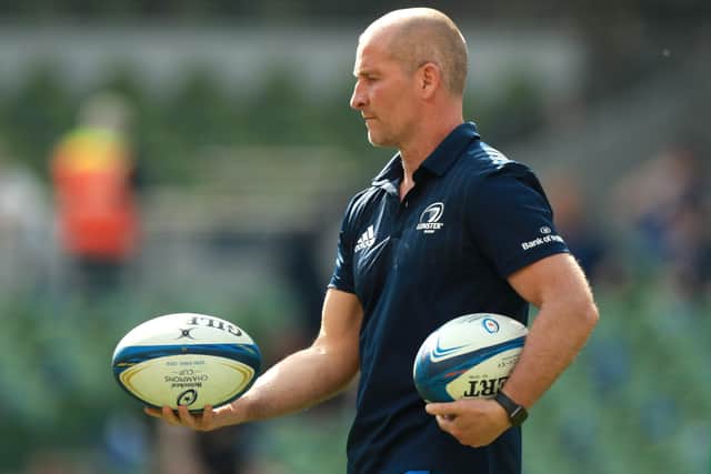 Stuart Lancaster, the Leinster senior coach. (Picture: David Rogers/Getty Images)