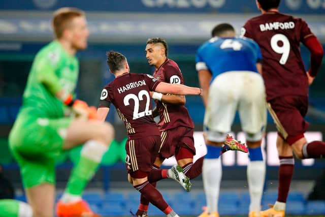BOUNCE BACK - Leeds United, with new stars like Raphinha on board, have shown an ability to shrug off defeats to keep adding points to their Premier League tally. Pic: Getty