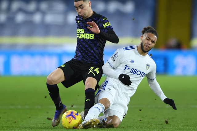 IMPORTANT ROLE - Tyler Roberts has found Premier League minutes hard to come by of late but remains a big part of the first team plans, according to the head coach Marcelo Bielsa. Pic: Getty