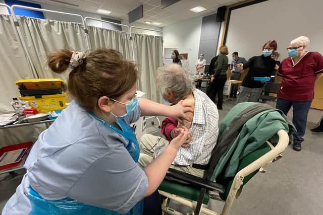 The over-80s will this week get letters inviting them to vaccination centres, NHS England has said