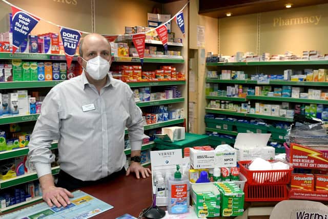 Daniel Brash, a community pharmacist and co-director of Mitchells Pharmacy at Horsforth, said he is willing to administer the vaccine if required