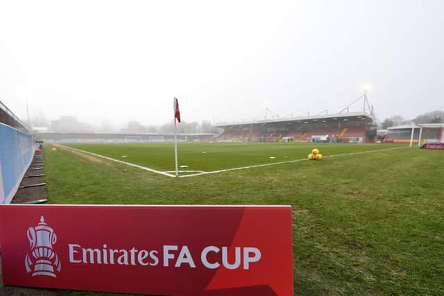 SCENE IS SET: Crawley Town's The People's Pension Stadium. Photo by Mike Hewitt/Getty Images.