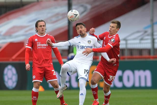 CUP SHOCK - Leeds United were beaten 3-0 by John Yems' Crawley Town of League Two, in today's FA Cup third round clash. Pic: Simon Hulme