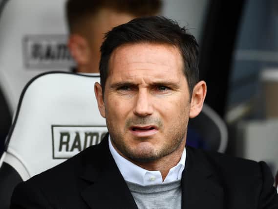 Ex-Derby County head coach Frank Lampard. Pic: Getty