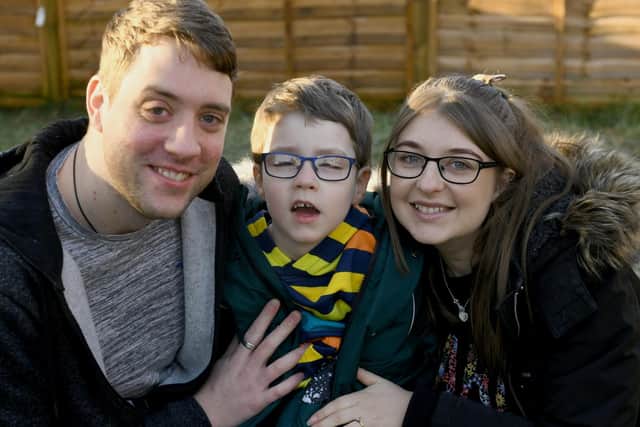 The family has been "blown away" by the generosity of strangers