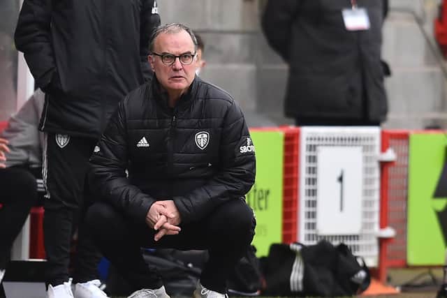 Leeds United head coach Marcelo Bielsa. Pic: Getty