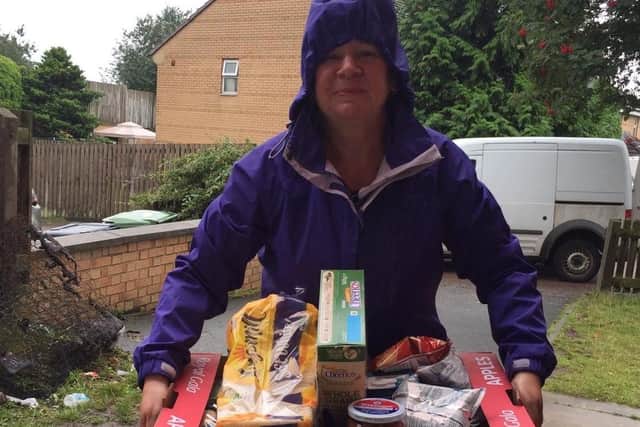 An army of volunteers has helped deliver food boxes across Leeds for Zarach.