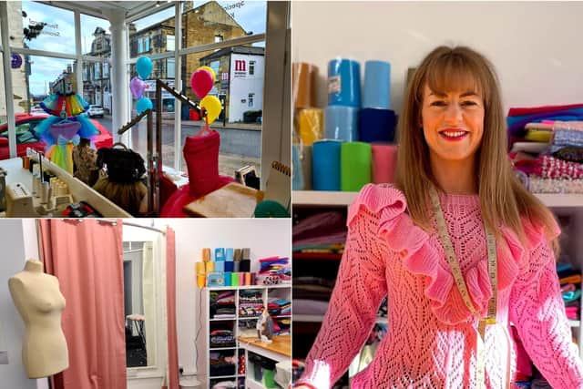 A Pudsey mum who transformed her business from her own home to a thriving shop has opened a new large premises in the town centre.