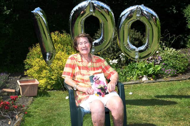 Margaret Marshall pictured on her 100th birthday in May last year