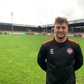 Castleford Tigers trialist Lloyd Wheeldon. Picture by Tom Maguire.