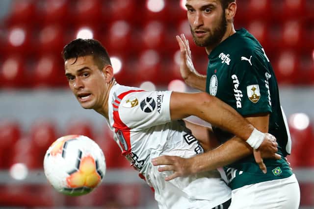SUGGESTED SIGNING - Rafael Santos Borré of River Plate could fill a Leeds United vacancy according to data experts smarterscout. Pic: Getty