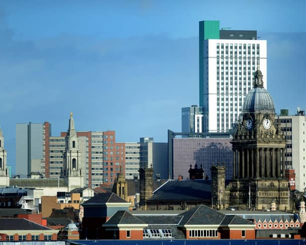 New polling for the Northern Policy Foundation think-tank finds widespread support, especially among people in so-called 'red wall' areas, for the relocation of civil servants announced by Rishi Sunak last year. Picture is of Leeds city centre.