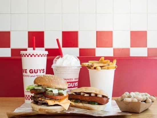Five Guys in Cardigan Fields will remain open during lockdown.