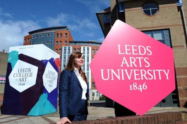 Leeds Arts University Vice-Chancellor Professor Simone Wonnacott.