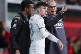 LUCKY LAD - Leeds United's Jordan Stevens was told he should realise how fortunate he is to be at such a big club, by Swindon Town boss John Sheridan. Pic: Getty