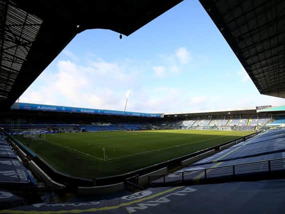 BACK AT HOME: Leeds United will return to action at Elland Road, above, on Saturday at home to Brighton in a Premier League 3pm kick-off. Photo by Nigel French - Pool/Getty Images.