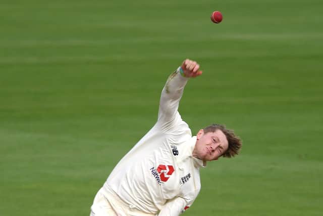 England's Dom Bess. Picture: Mike Hewitt/PA