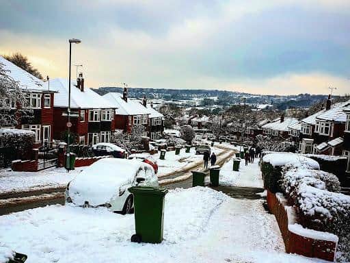 Leeds Council has said that bin collections will be cancelled today because of the snow