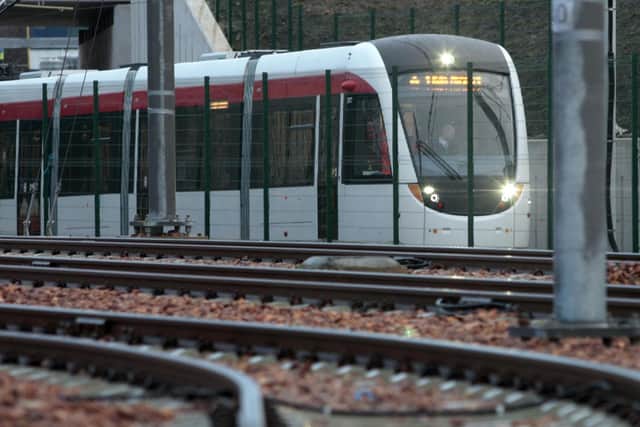 The tram system created in Edinburgh is among the case studies featured in the Connecting Leeds Transport Strategy. Picture: David Cheskin/PA Wire
