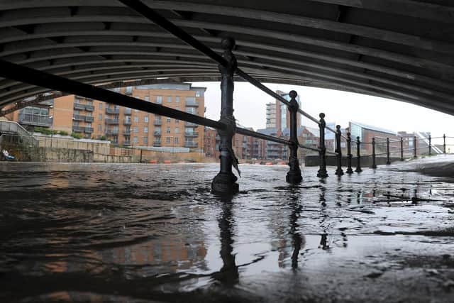 Flood alert in place in Leeds along River Aire due to rain and melting snow