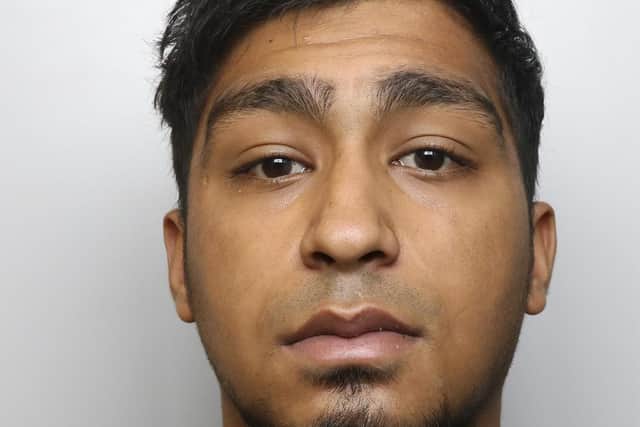Adam Hamza was sent to a young offender institution for 28 months